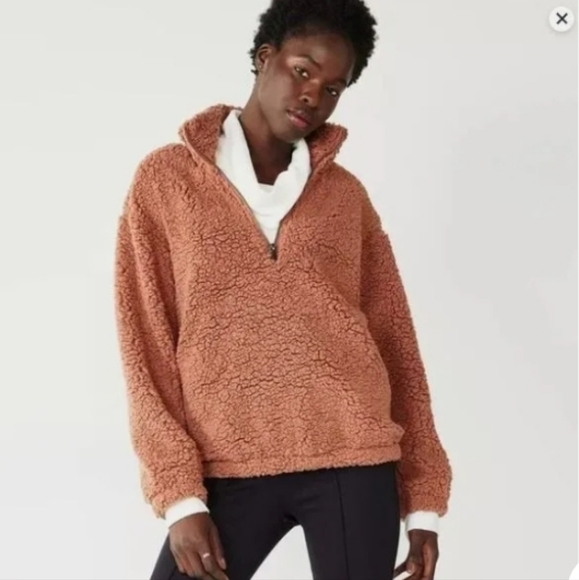 Nine West Tops - NWT Nine West 1/4 Zip Teddy Pullover